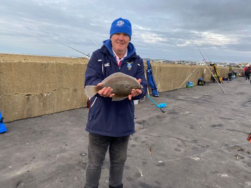 Alan Schmincke 1lb 2oz Plaice Shoreham Nov 2023