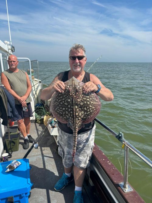 Barry Brook 56cm Thornback, Boat 12 May 24