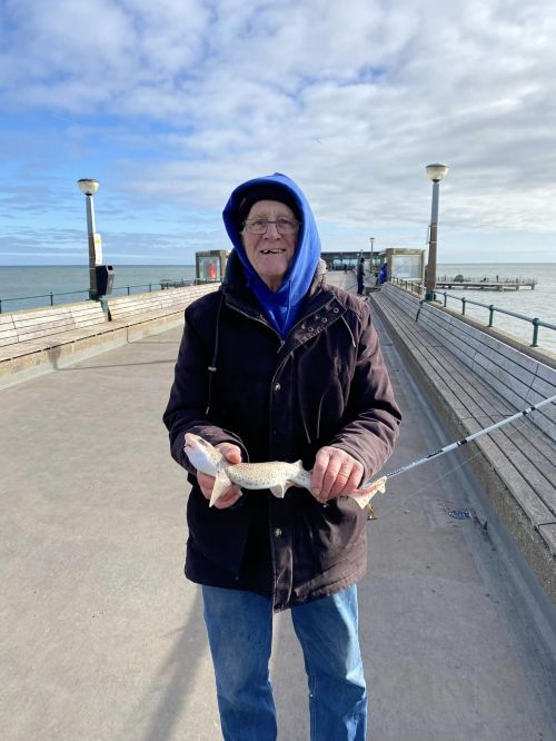 Deal Pier Feb 23 Reg Casbolt + Dogfish