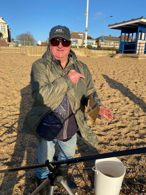 Gerry Wilson Flounder Thorpe Bay Dec 2023