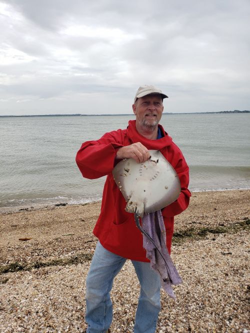 Ian Reynolds 3lb 6oz Sting Ray, Bradwell July 2023