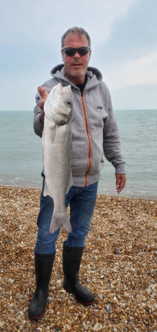 Tommy Raggett 61cm Bass 4lb 5oz Hythe Sep 2023